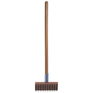 sparta-broiler-master-grill-brush-and-scraper-with-handle-metal-bristles-30-natural-wood-handle_cfs36372500 - 3