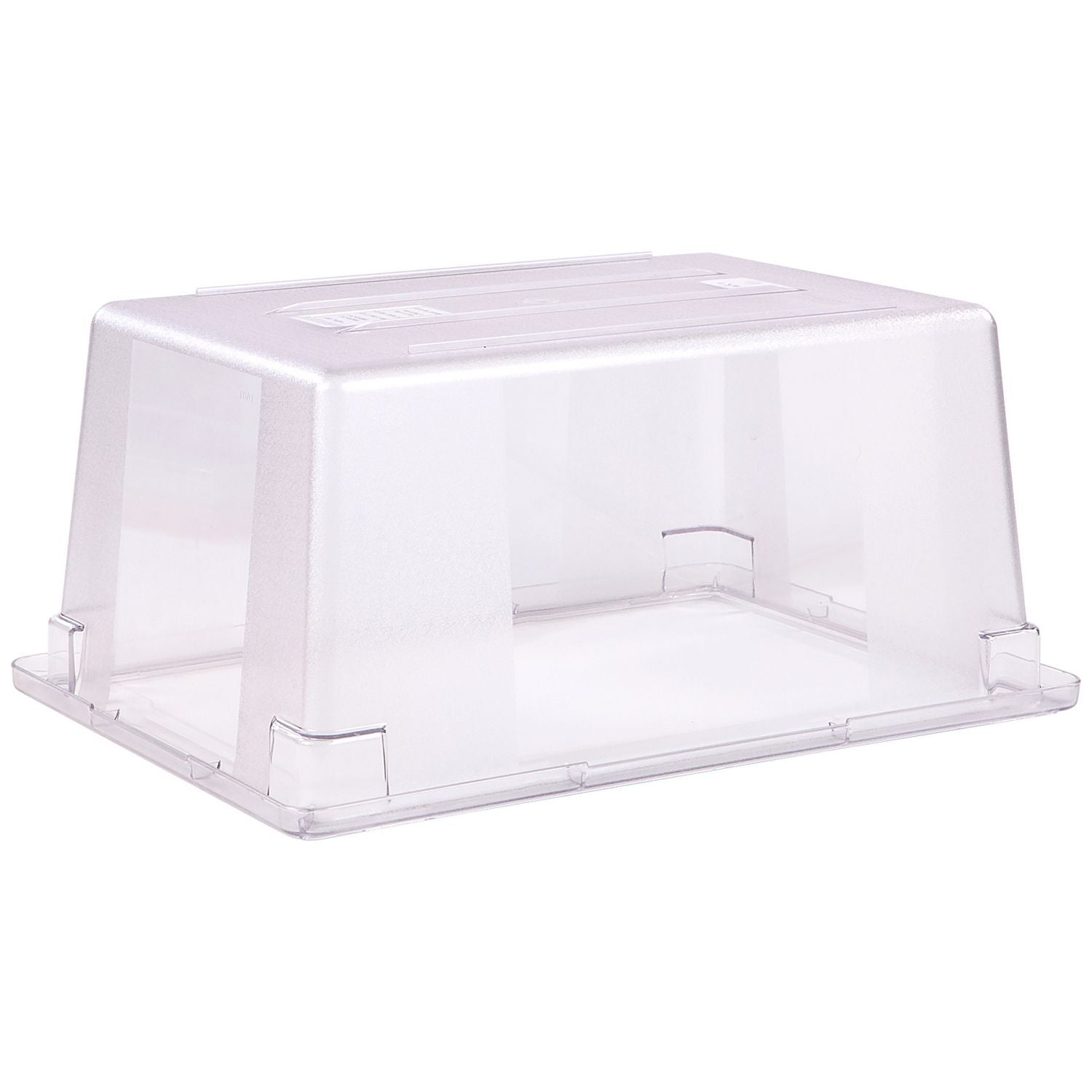 storplus-polycarbonate-food-storage-container-166-gal-18-x-26-x-12-clear-plastic_cfs1062307 - 2