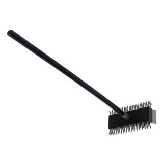 sparta-broiler-master-grill-brush-and-scraper-with-handle-metal-bristles-305-black-wood-handle_cfs4029000 - 2