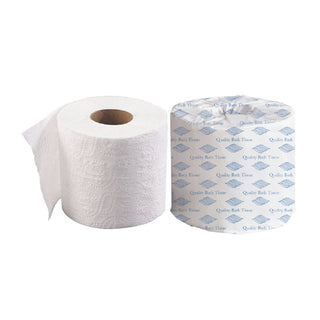 Standard Bath Tissue, White, 2-Ply, 4 x 3, 500 Sheets/Roll, 96 Rolls/Carton