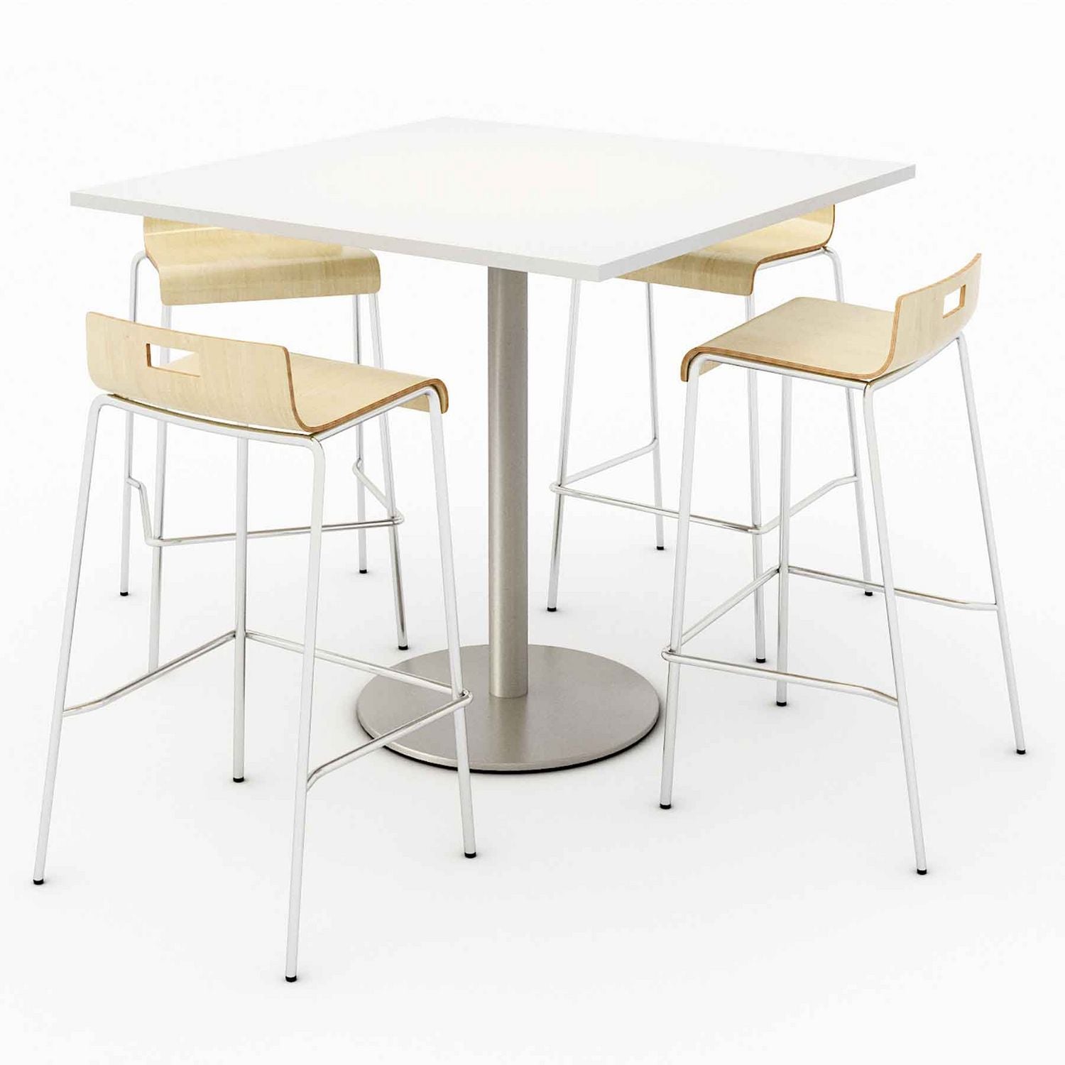 pedestal-bistro-table-with-4-natural-jive-series-barstools-square-36-x-36-x-41-designer-white-ships-in-4-6-business-days_kfi811774039895 - 1