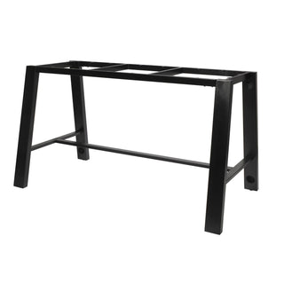 Midtown Bistro Dining Table with Four Lime Green Kool Barstools, 36 x 72 x 41, Designer White, Ships in 4-6 Business Days