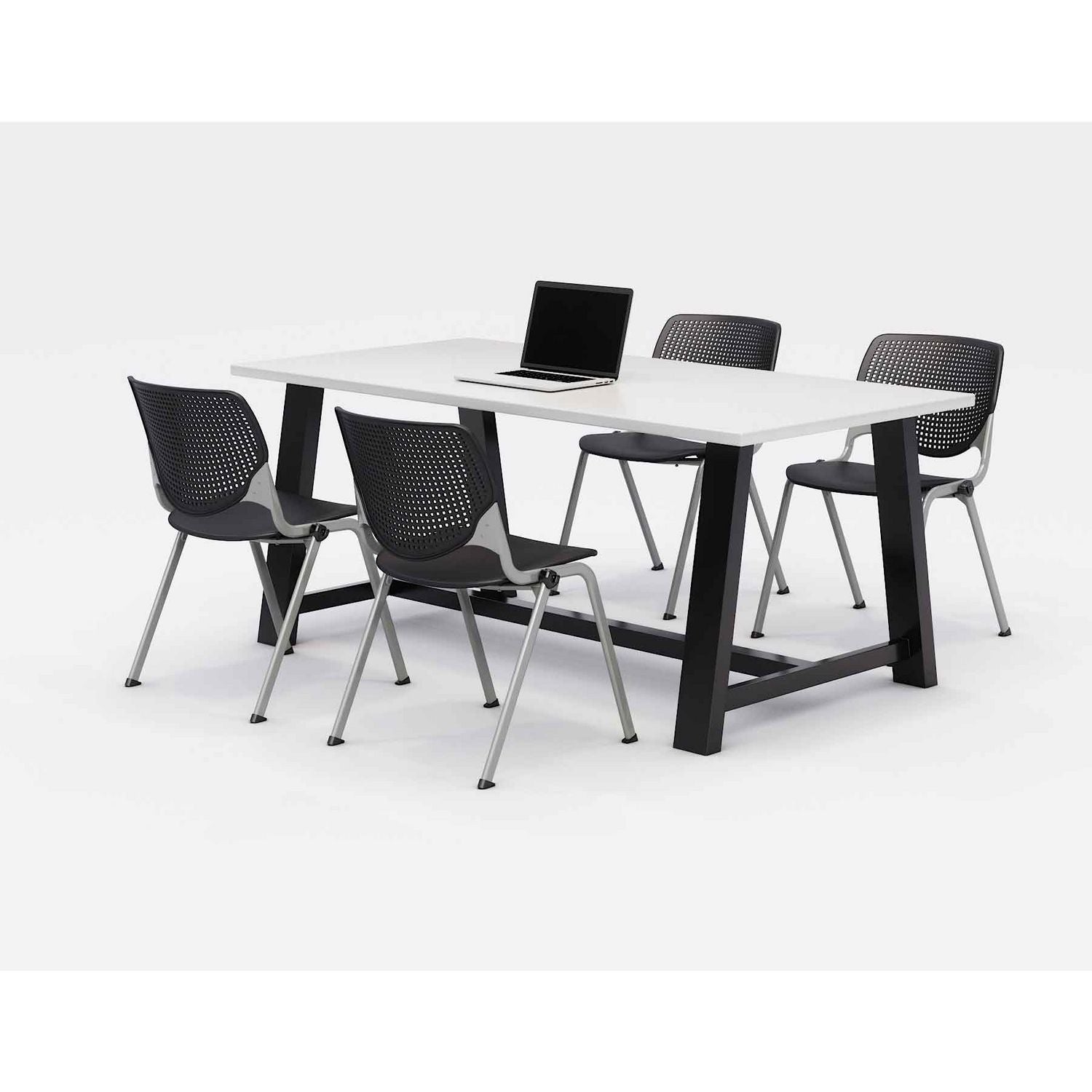 midtown-dining-table-with-four-black-kool-series-chairs-36-x-72-x-30-designer-white-ships-in-4-6-business-days_kfi840031900272 - 1