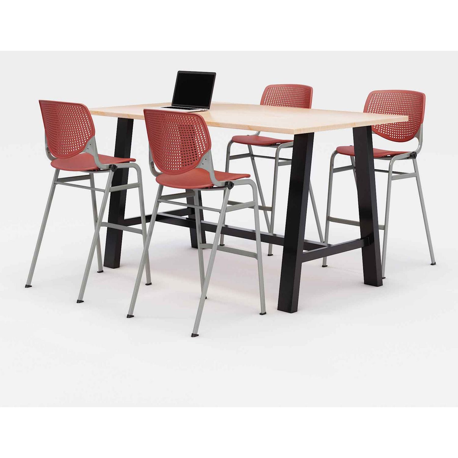 midtown-bistro-dining-table-with-four-coral-kool-barstools-36-x-72-x-41-kensington-maple-ships-in-4-6-business-days_kfi840031900838 - 1