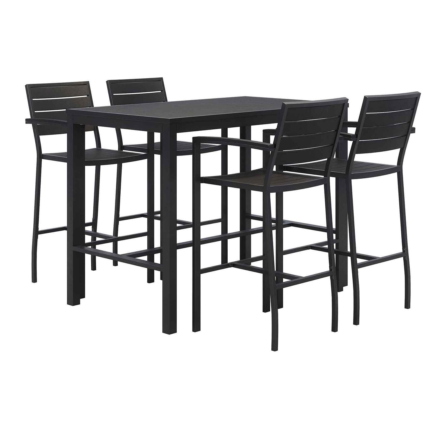 eveleen-outdoor-bistro-patio-table-with-four-black-powder-coated-polymer-barstools-32-x-55-black-ships-in-4-6-bus-days_kfi840031925213 - 1