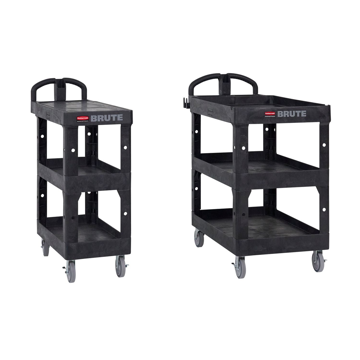 brute-3-shelf-heavy-duty-ergo-flat-utility-cart-resin-3-shelves-600-lb-capacity-2524-x-4863-x-4618-black_rcp2203280 - 6