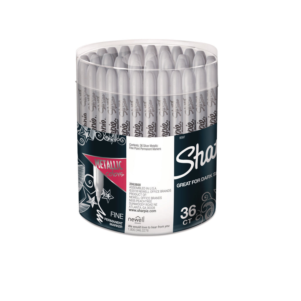 metallic-fine-point-permanent-markers-metallic-silver-36-pack_san9597 - 2