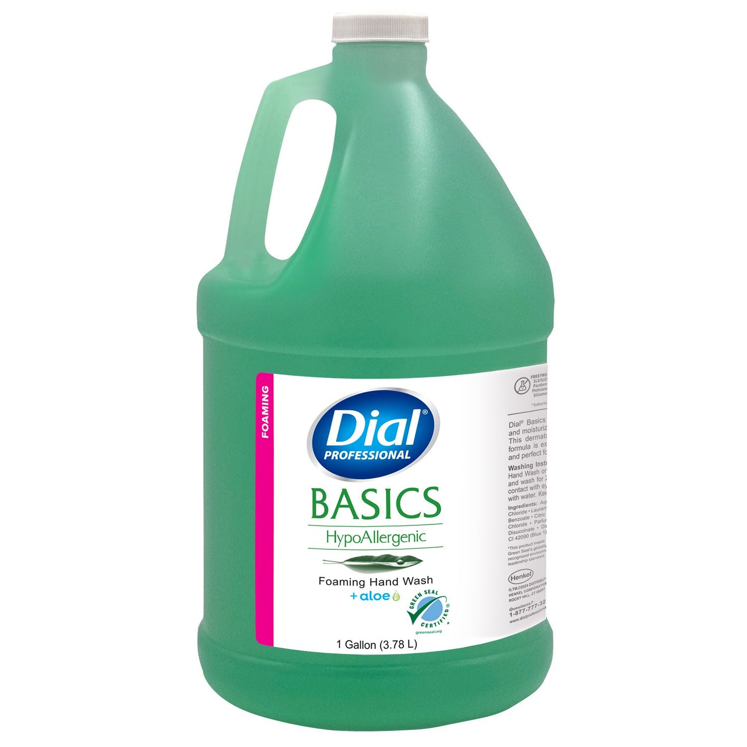 basics-hypoallergenic-hand-wash-honeysuckle-scent-1-gal-bottle-4-carton_dia35438 - 1