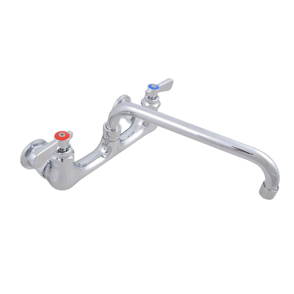 WorkForce Standard Duty Faucet, 8" Height/10" Reach, Chrome-Plated Brass, Ships in 4-6 Business Days