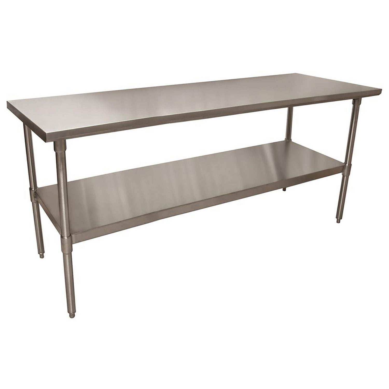stainless-steel-flat-top-work-tables-72w-x-30d-x-36h-silver-2-pallet-ships-in-4-6-business-days_bke2vt7230 - 2