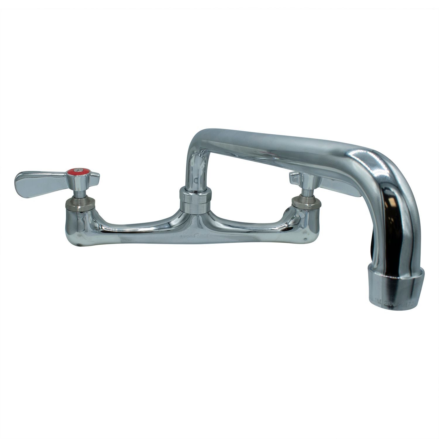 WorkForce Standard Duty Faucet, 8" Height/10" Reach, Chrome-Plated Brass, Ships in 4-6 Business Days