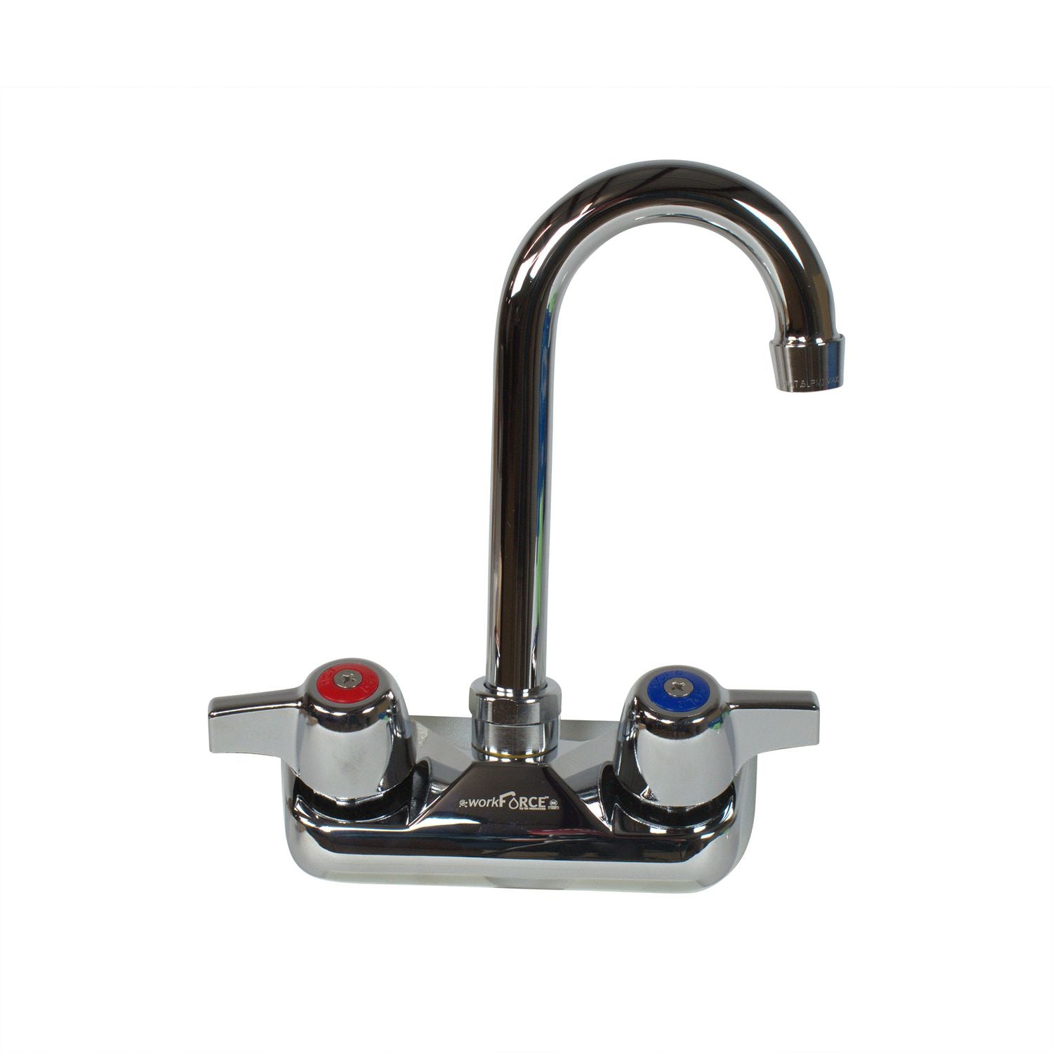 WorkForce Standard Duty Faucet, 7.88" Height/3" Reach, Chrome-Plated Brass, Ships in 4-6 Business Days