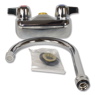 WorkForce Standard Duty Faucet, 9.5" Height/5" Reach, Chrome-Plated Brass, Ships in 4-6 Business Days