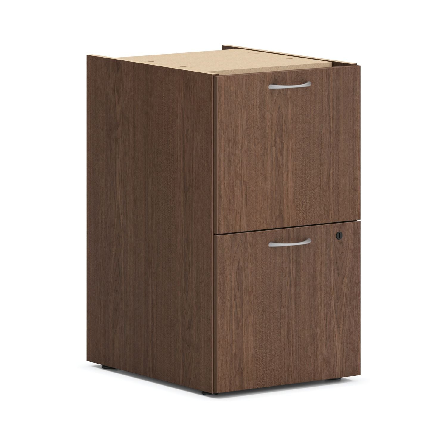 mod-double-pedestal-desk-bundle-66-x-30-x-29-sepia-walnut-ships-in-7-10-business-days_honmod003 - 3