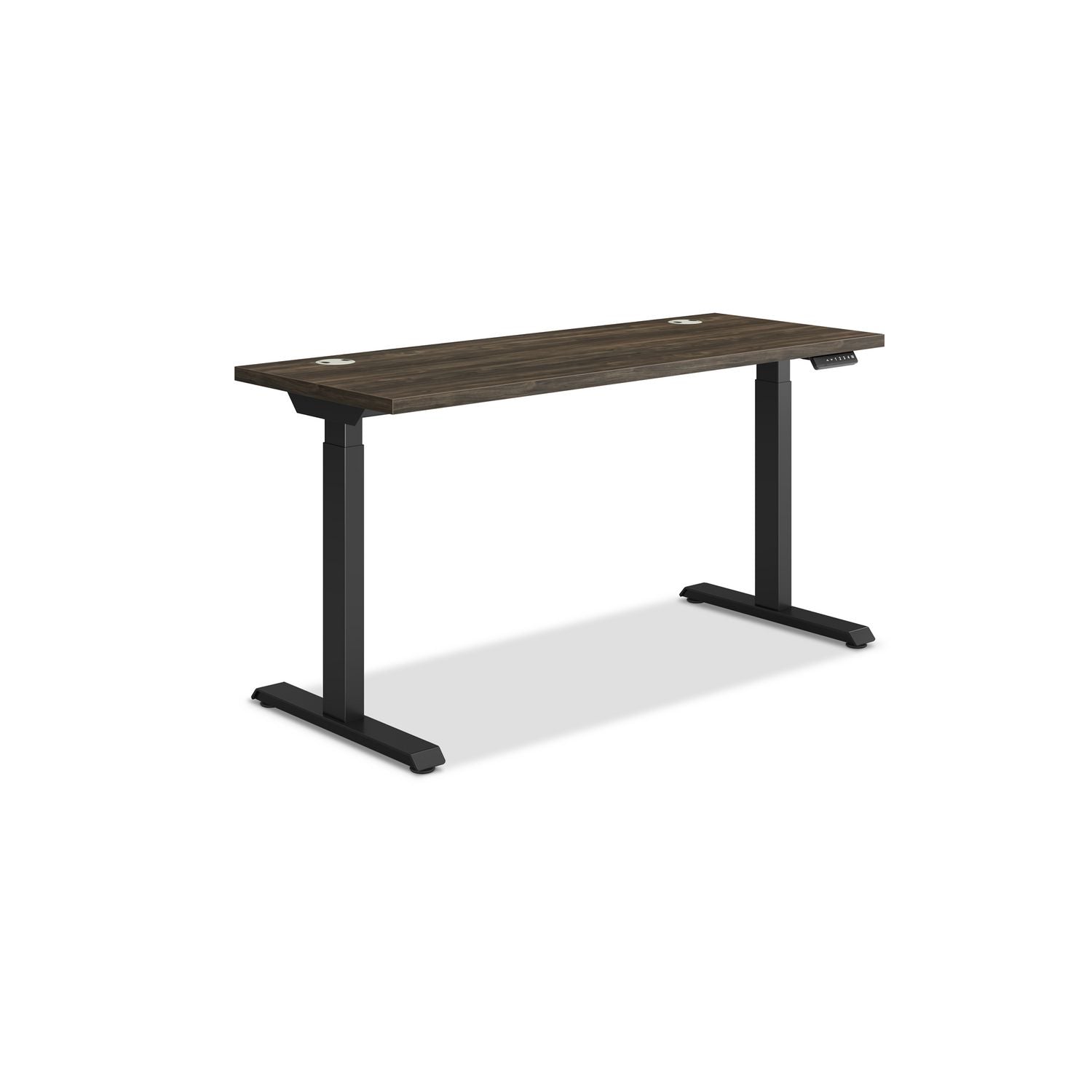 coordinate-height-adjustable-desk-bundle-2-stage-58-x-22-x-2775-to-47-florence-walnut\\black-ships-in-7-10-bus-days_honhat2sflb2258 - 1
