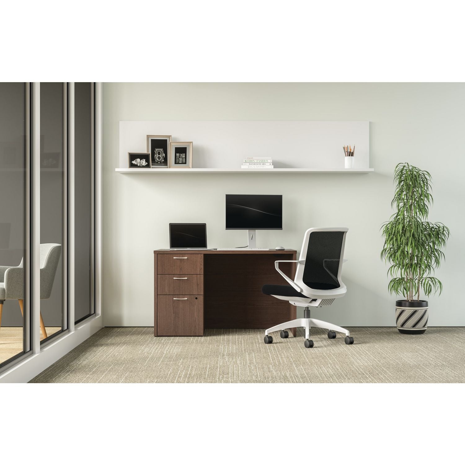 mod-single-pedestal-desk-bundle-48-x-30-x-29-sepia-walnut-ships-in-7-10-business-days_honds4830bbfse1 - 6
