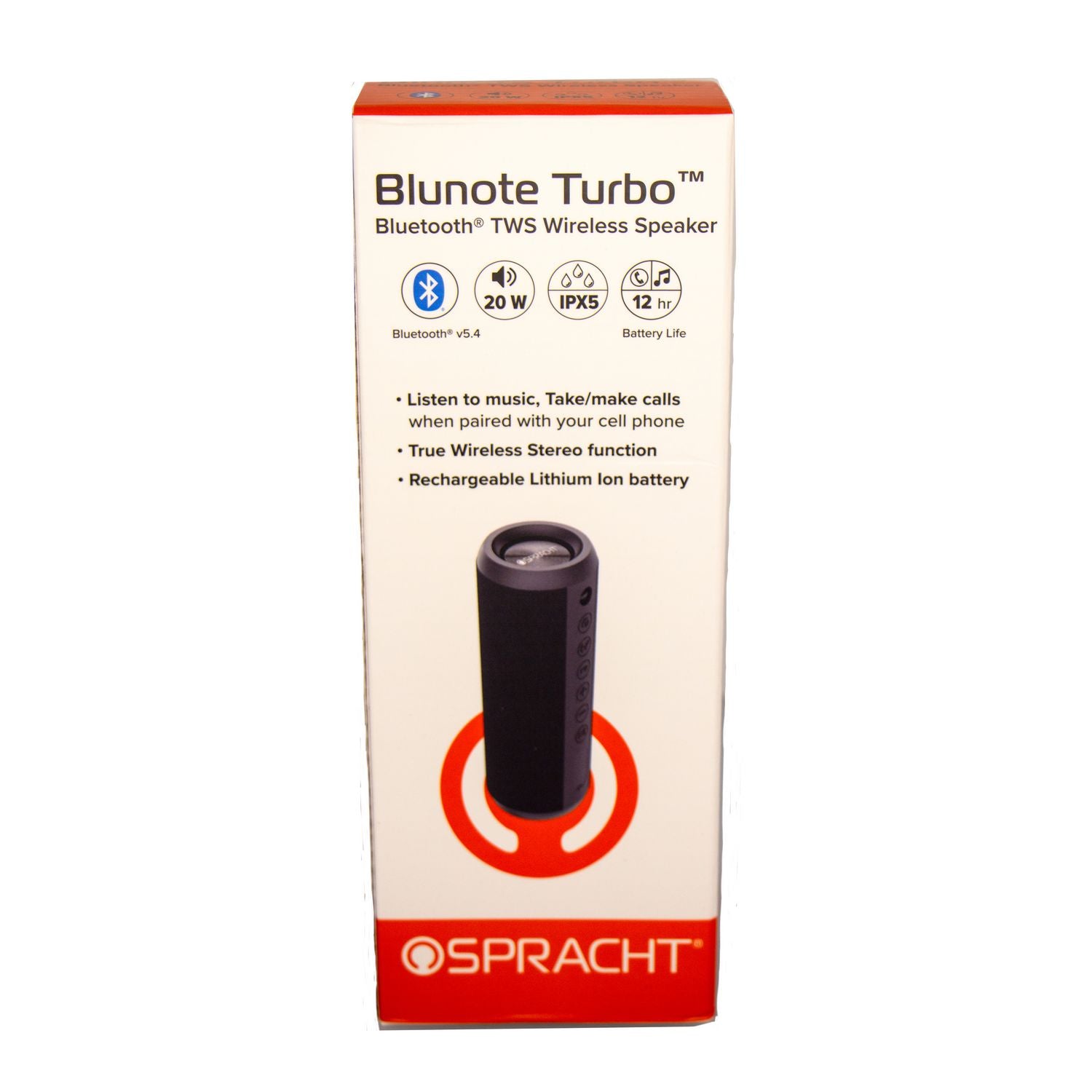 blunote-turbo-wireless-speaker-bluetooth-black_sptws5010 - 1