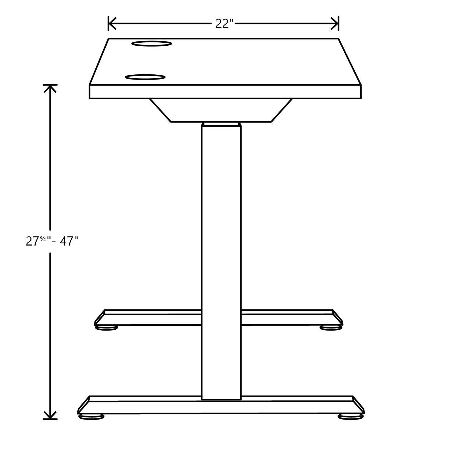 coordinate-height-adjustable-desk-bundle-2-stage-70-x-22-x-2775-to-47-silver-mesh\\black-ships-in-7-10-business-days_honhat2smbk2270 - 8