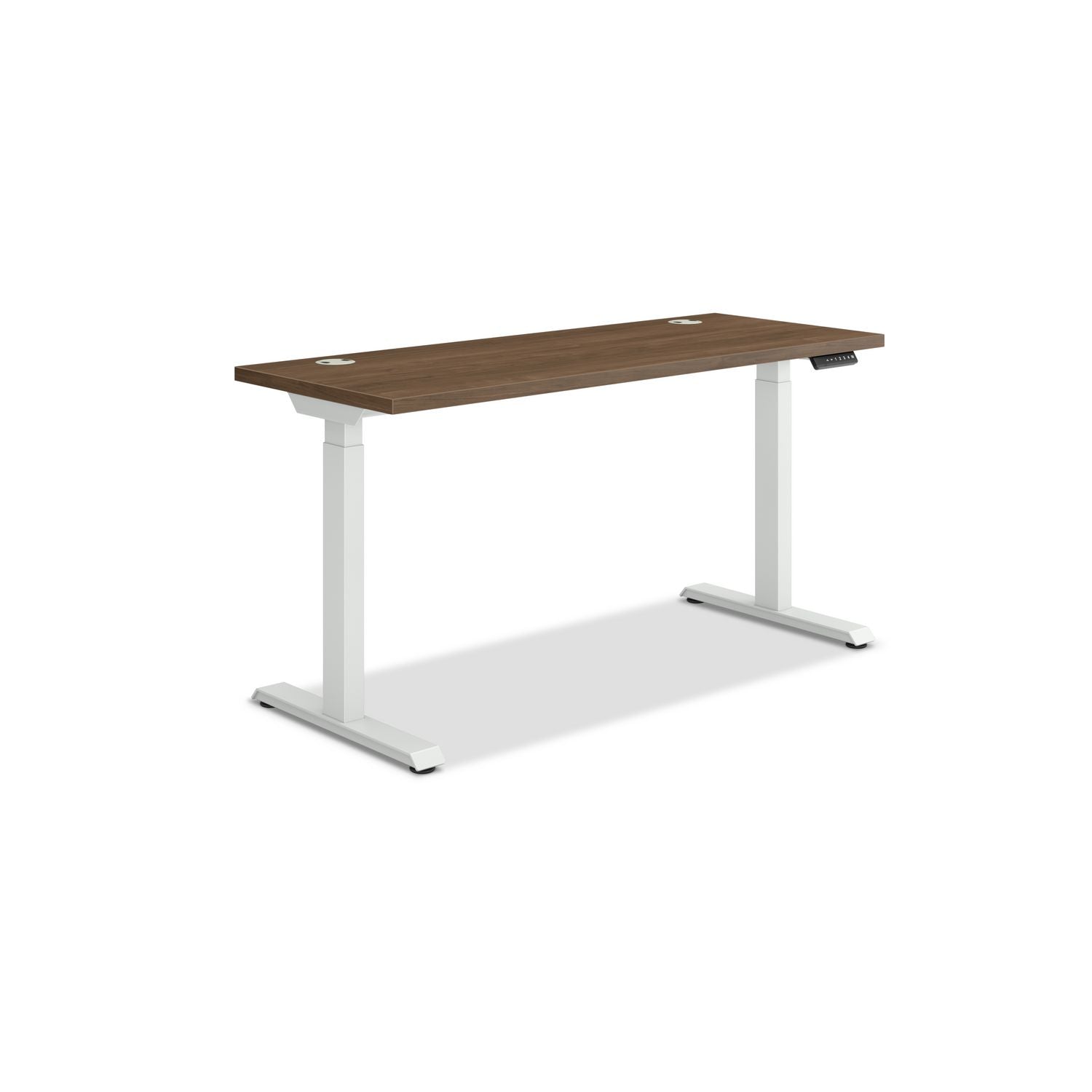 coordinate-height-adjustable-desk-bundle-2-stage-58-x-22-x-2775-to-47-pinnacle\\designer-white-ships-in-7-10-bus-days_honhat2spnw2258 - 1