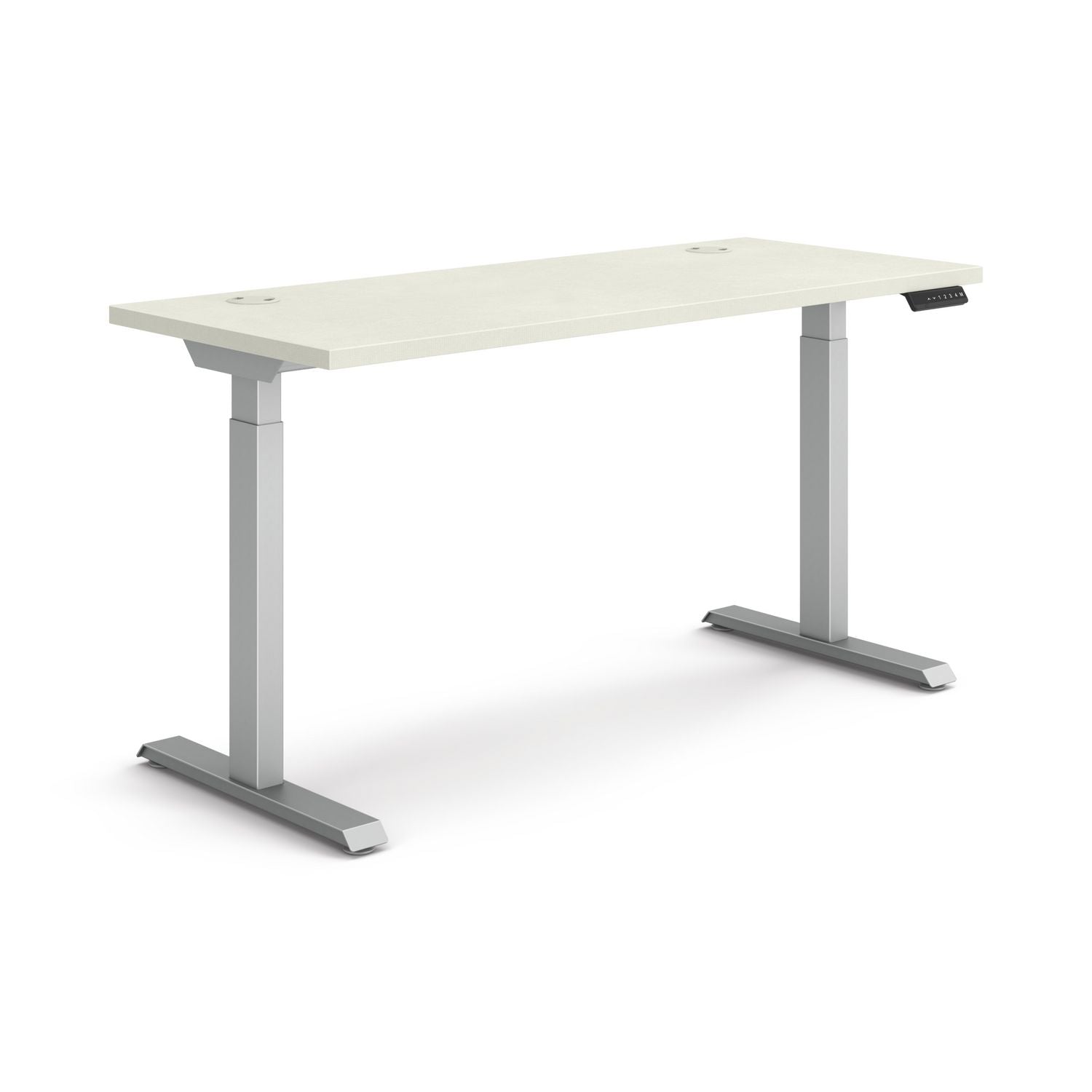 coordinate-height-adjustable-desk-bundle-2-stage-58-x-22-x-2775-to-47-silver-mesh\\silver-ships-in-7-10-business-days_honhat2smsv2258 - 1