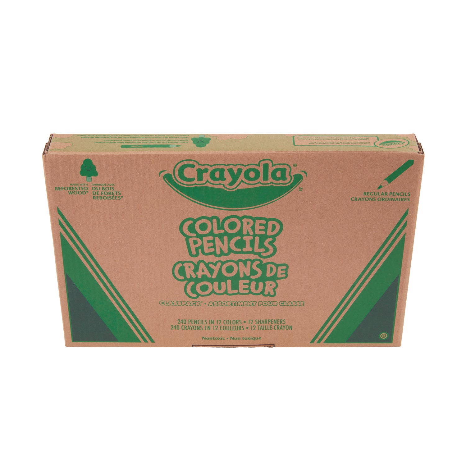 color-pencil-classpack-set-with-240-pencils-and-12-pencil-sharpeners-assorted-lead-and-barrel-colors-240-pack_cyo687506 - 1