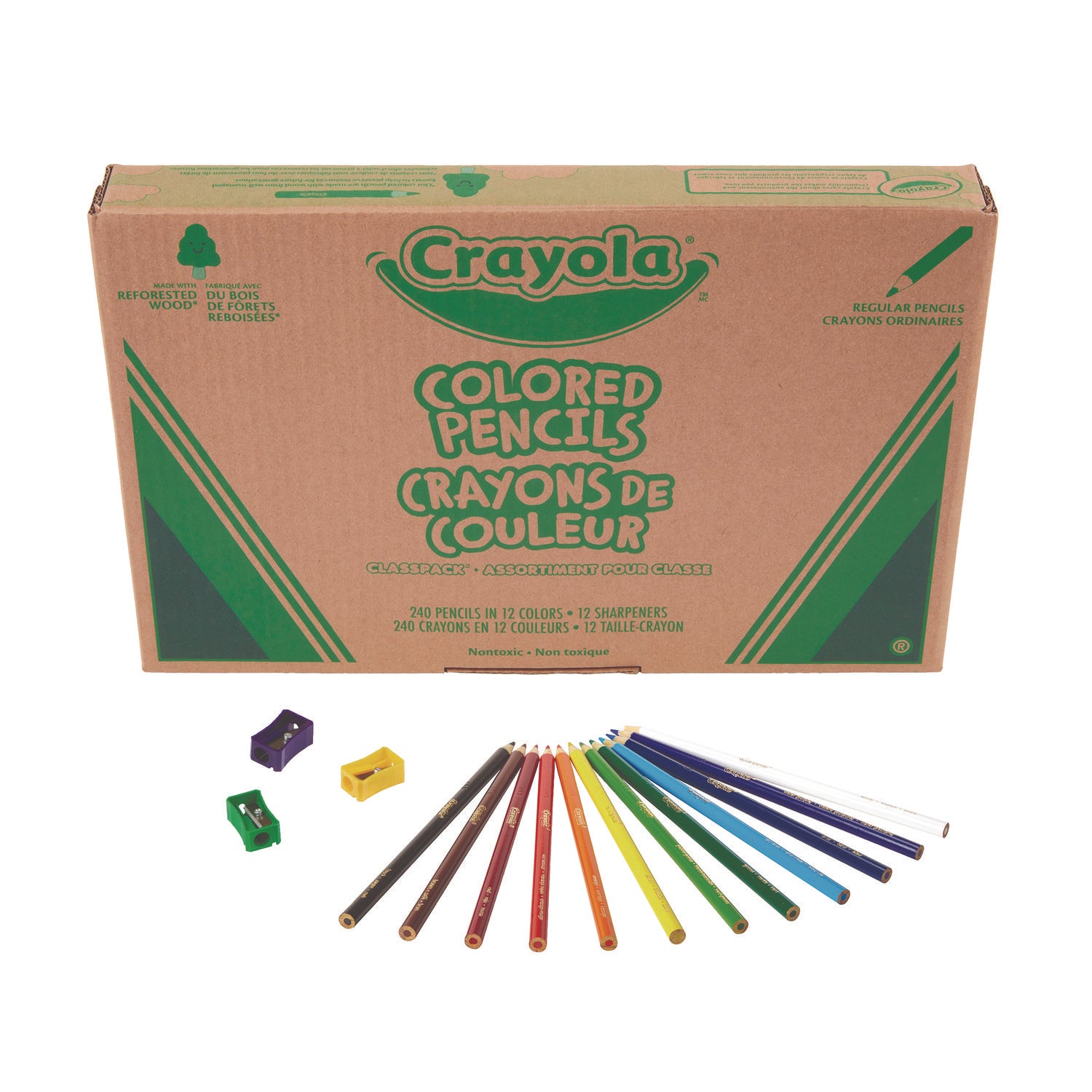 color-pencil-classpack-set-with-240-pencils-and-12-pencil-sharpeners-assorted-lead-and-barrel-colors-240-pack_cyo687506 - 3