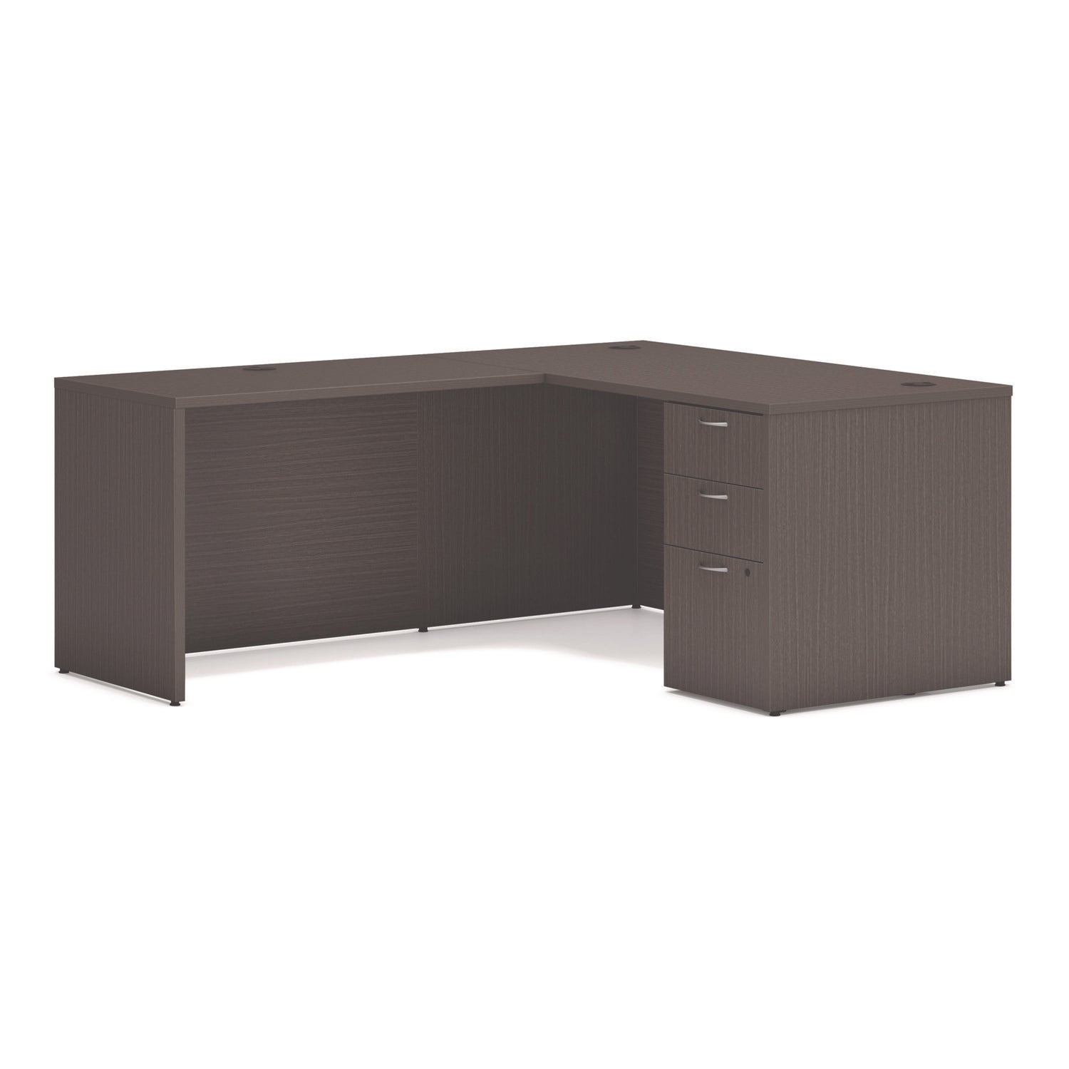 mod-l-station-single-pedestal-desk-bundle-60-x-72-x-29-slate-teak-ships-in-7-10-business-days_honmod192 - 1