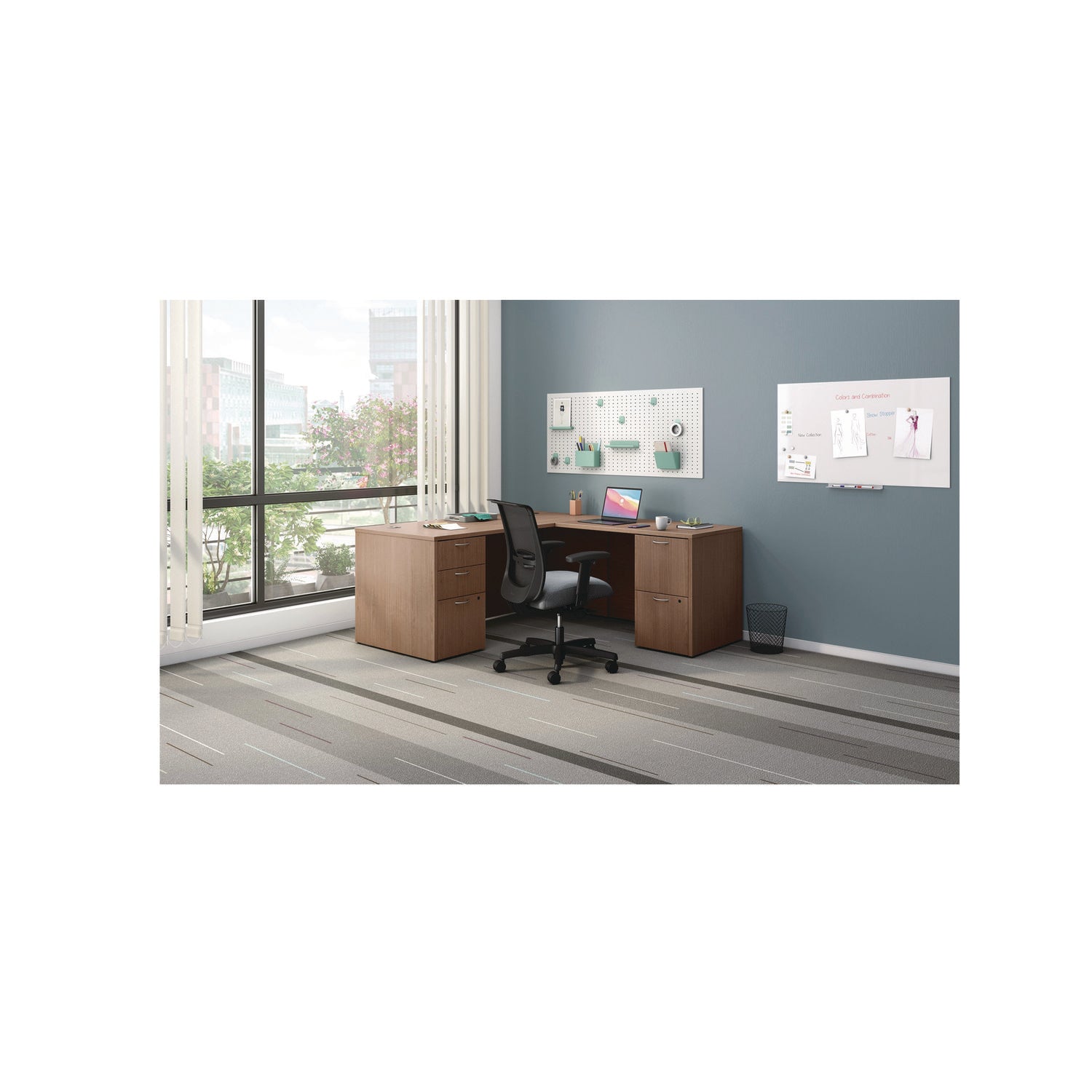 mod-l-station-double-pedestal-desk-bundle-66-x-72-x-29-sepia-walnut-ships-in-7-10-business-days_honmod074 - 6