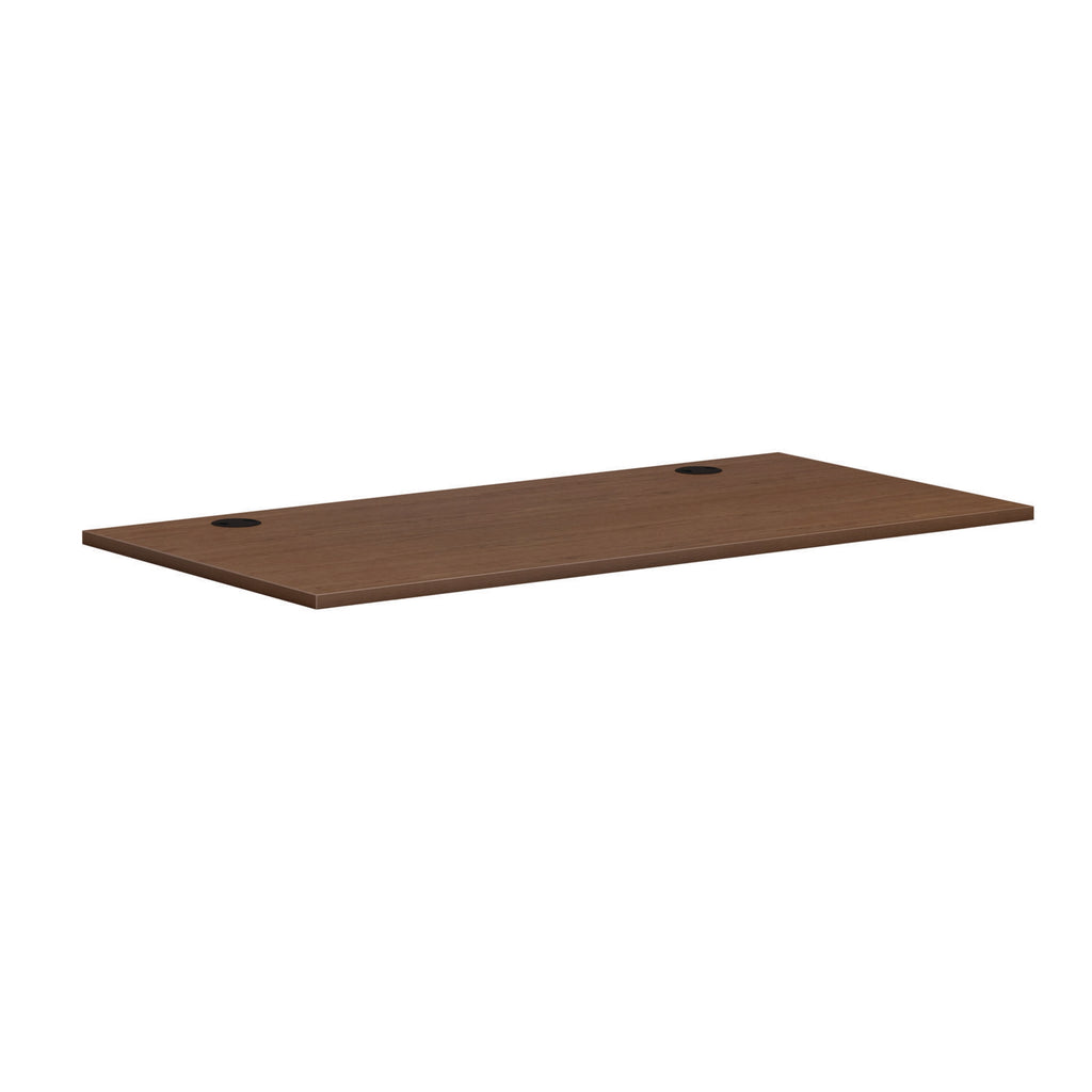 mod-height-adjustable-desk-bundle-60-x-30-x-275-to-4775-sepia-walnut-silver-ships-in-7-10-business-days_honmod053 - 2