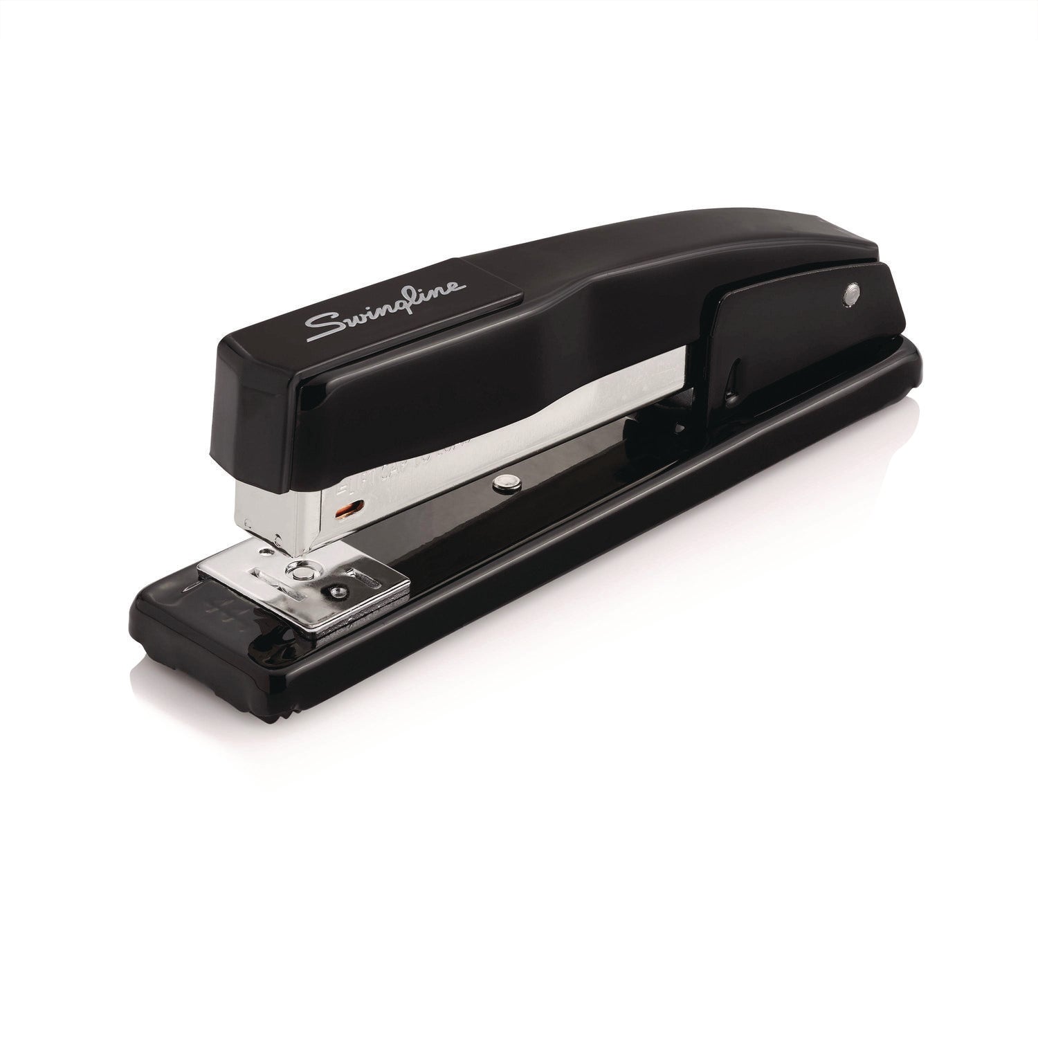 Commercial Full Strip Desk Stapler, 20-Sheet Capacity, Black - 1