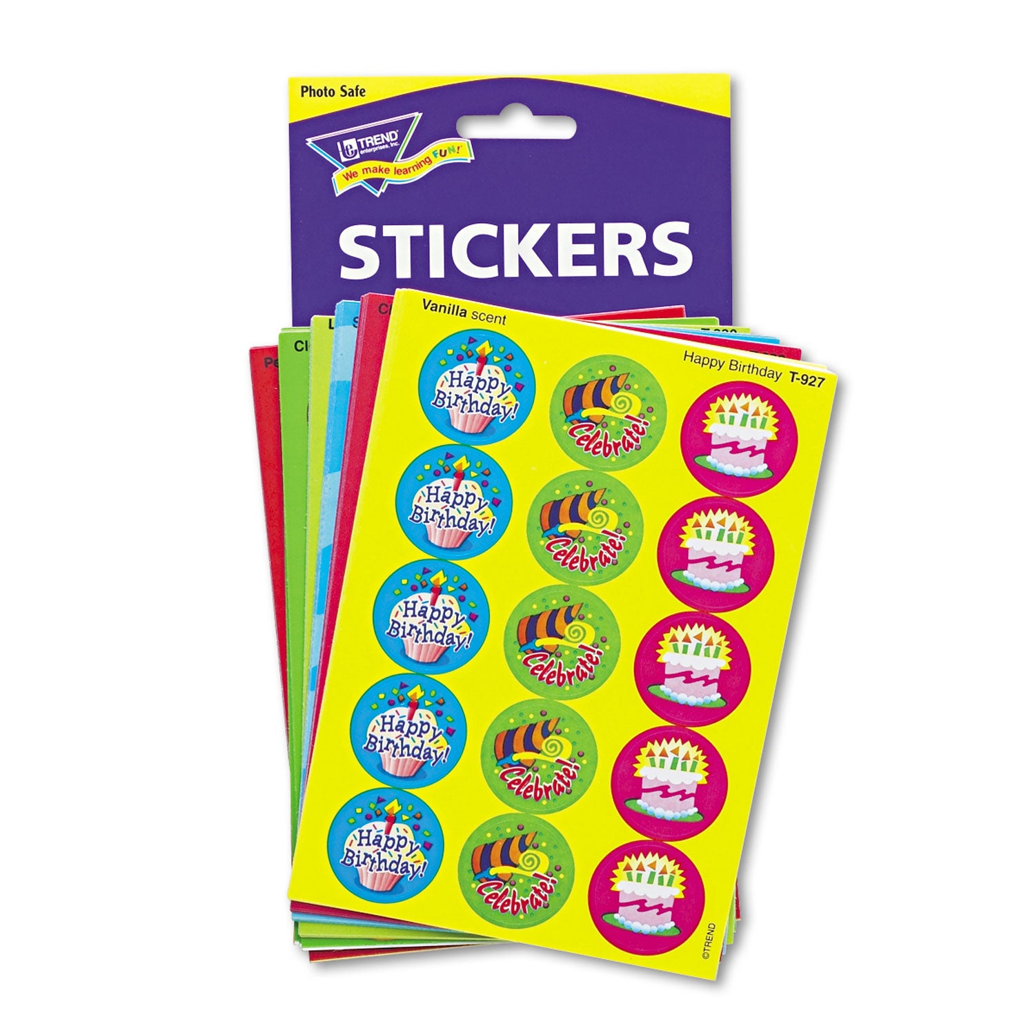 Stinky Stickers Variety Pack, Holidays and Seasons, Assorted Colors, 435/Pack - 