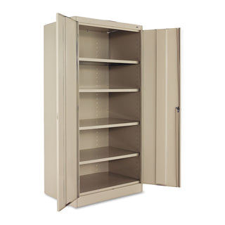 72" High Standard Cabinet (Unassembled), 36w x 24d x 72h, Putty - 