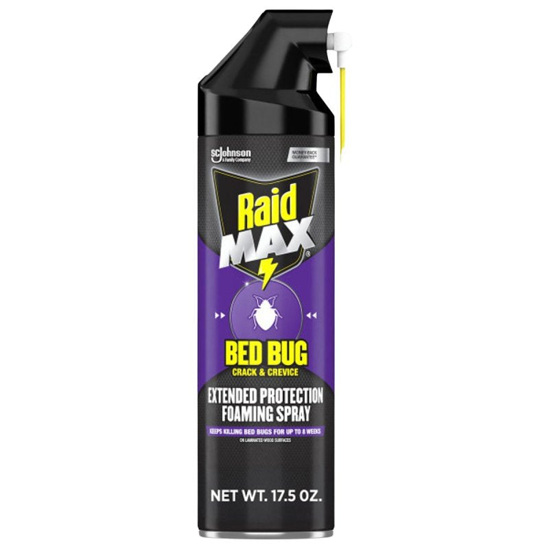 Foaming Crack and Crevice Bed Bug Killer, 17.5 oz Aerosol Spray, 6/Carton