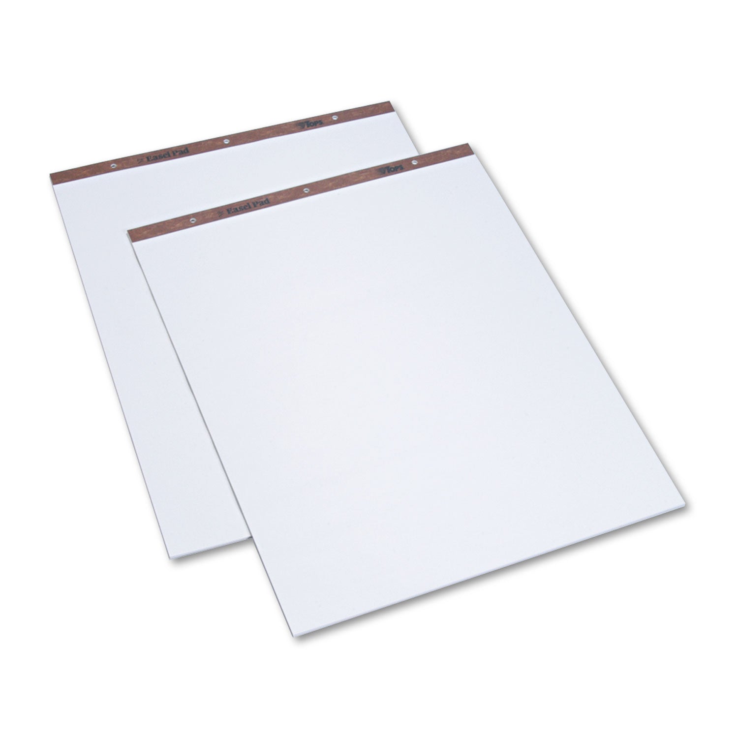 Easel Pads, Unruled, 27 x 34, White, 50 Sheets, 2/Carton - 