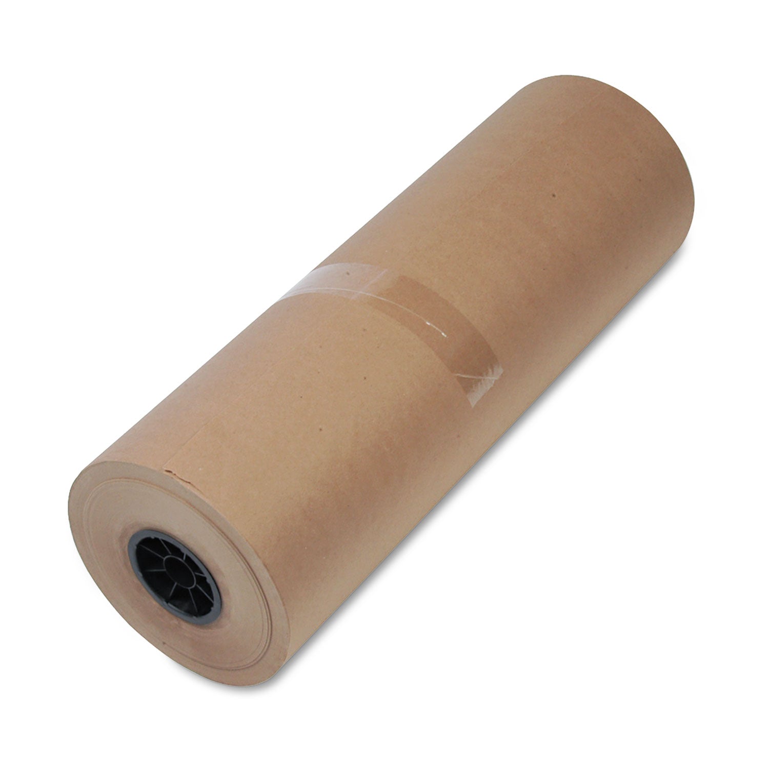 high-volume-heavyweight-wrapping-paper-roll-50-lb-wrapping-weight-stock-24-x-720-ft-brown_unv1300039 - 1