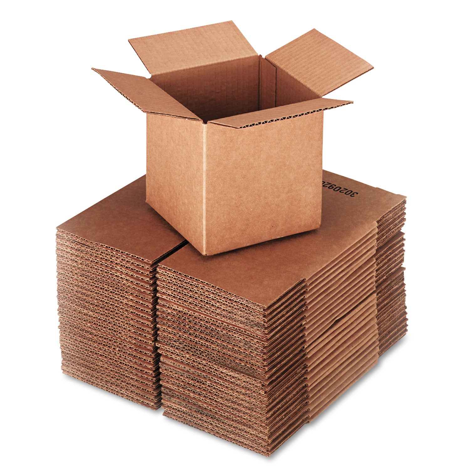 cubed-fixed-depth-corrugated-shipping-boxes-regular-slotted-container-rsc-small-6-x-6-x-6-brown-kraft-25-bundle_unv666 - 1