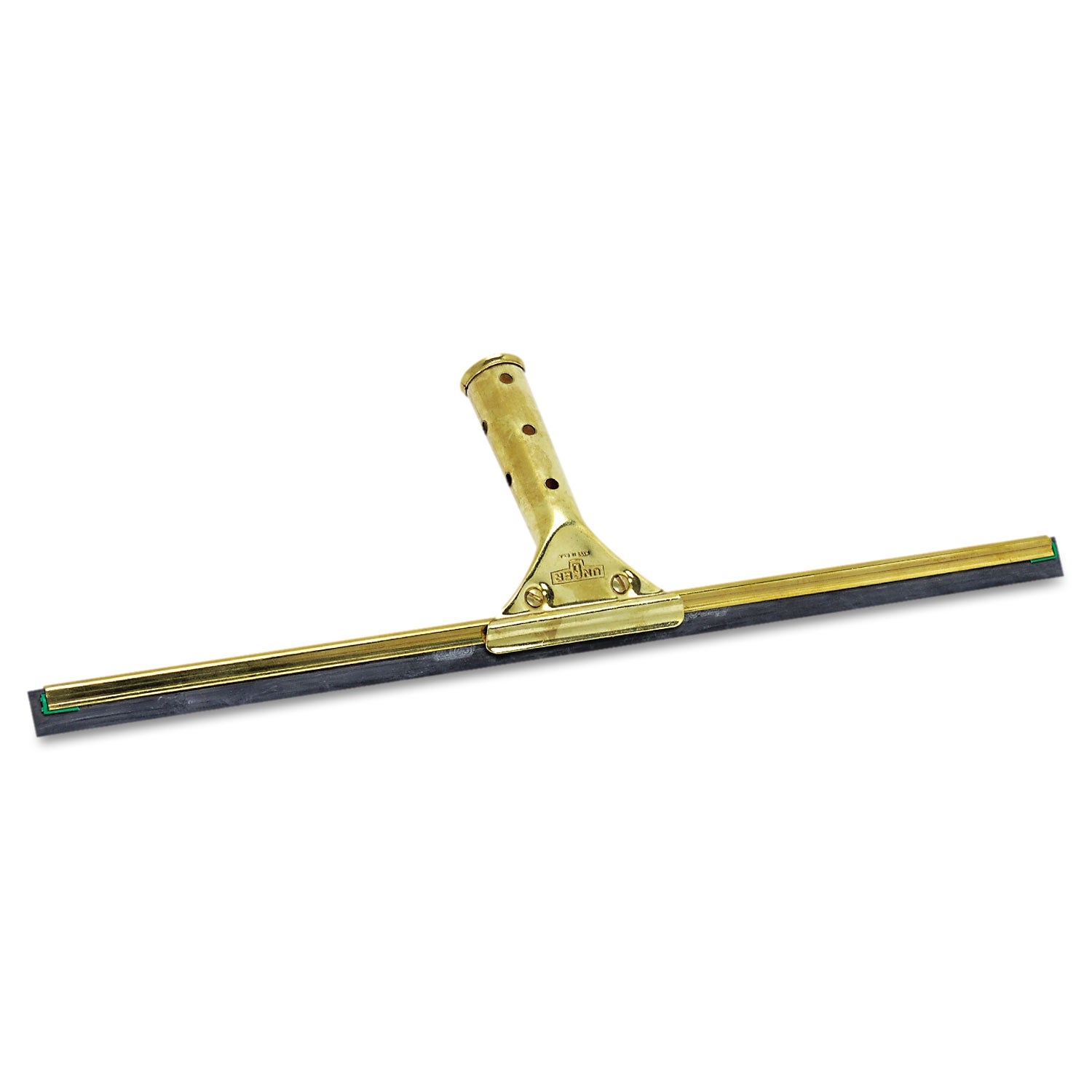 Golden Clip Brass Squeegee Complete, 18" Wide Blade, 4.5" Handle - 