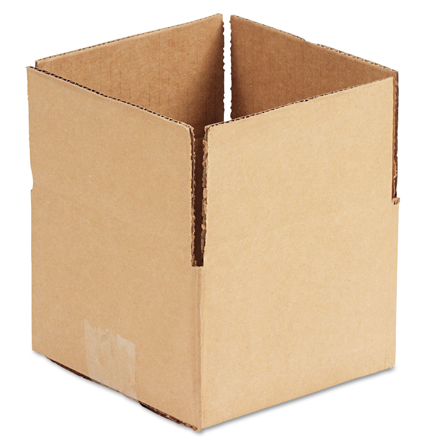 fixed-depth-corrugated-shipping-boxes-regular-slotted-container-rsc-6-x-6-x-4-brown-kraft-25-bundle_unv664 - 1