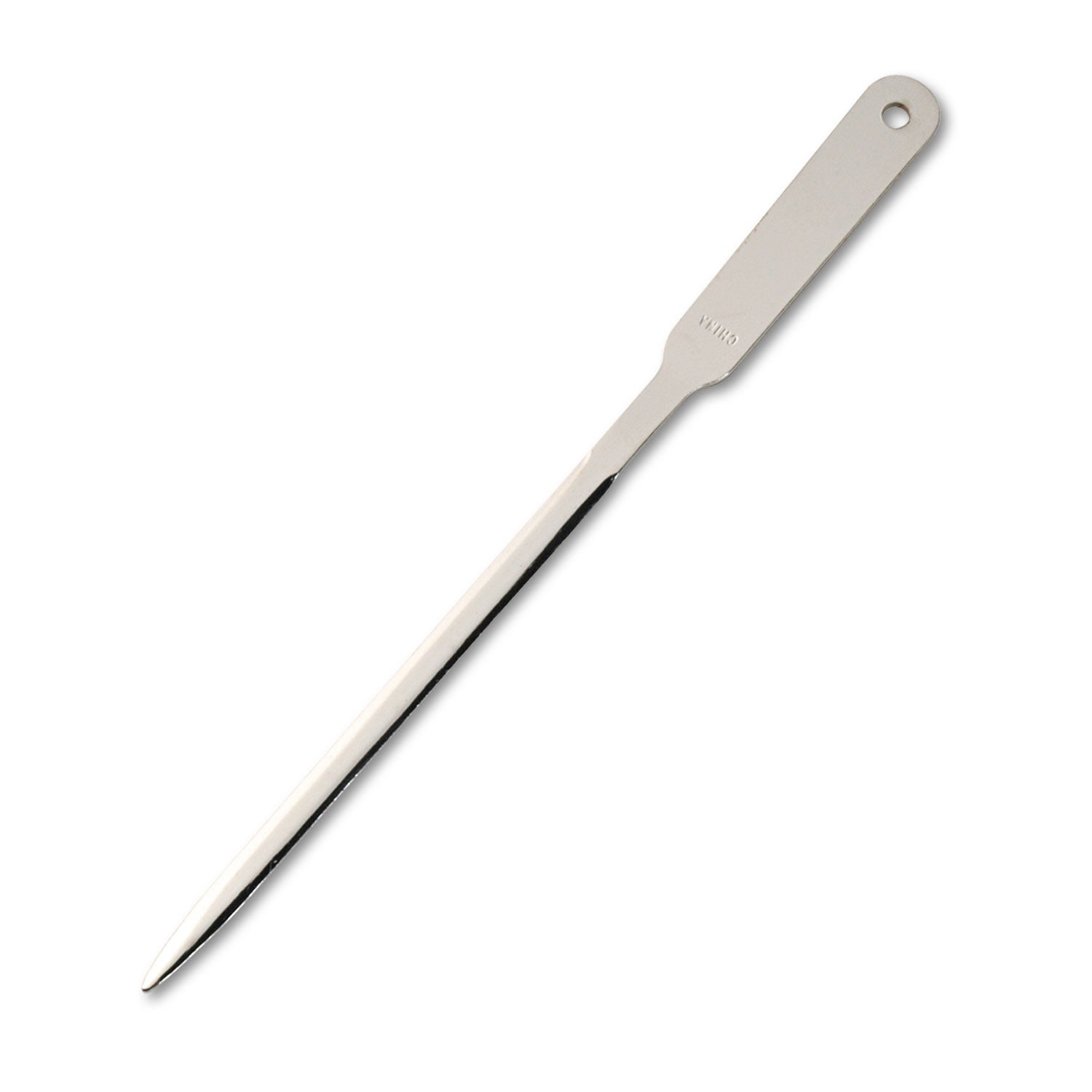 Lightweight Hand Letter Opener, 9", Silver - 