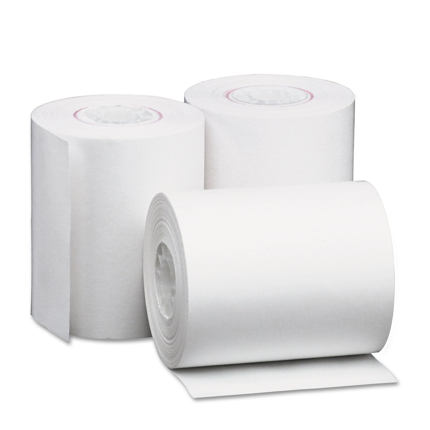 Direct Thermal Printing Paper Rolls, 2.25" x 80 ft, White, 50/Carton - 