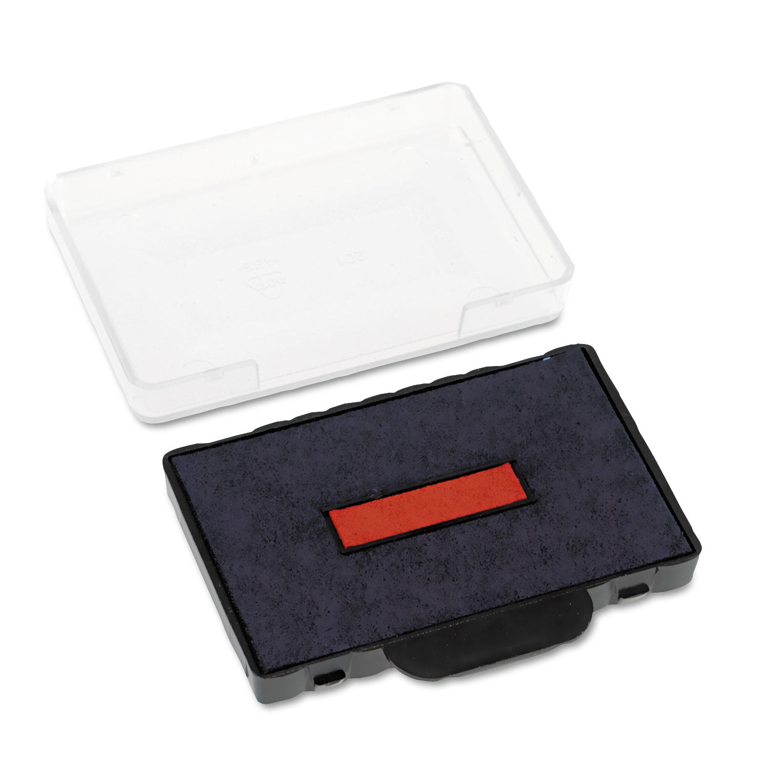 T5460 Professional Replacement Ink Pad for Trodat Custom Self-Inking Stamps, 1.38" x 2.38", Blue/Red - 