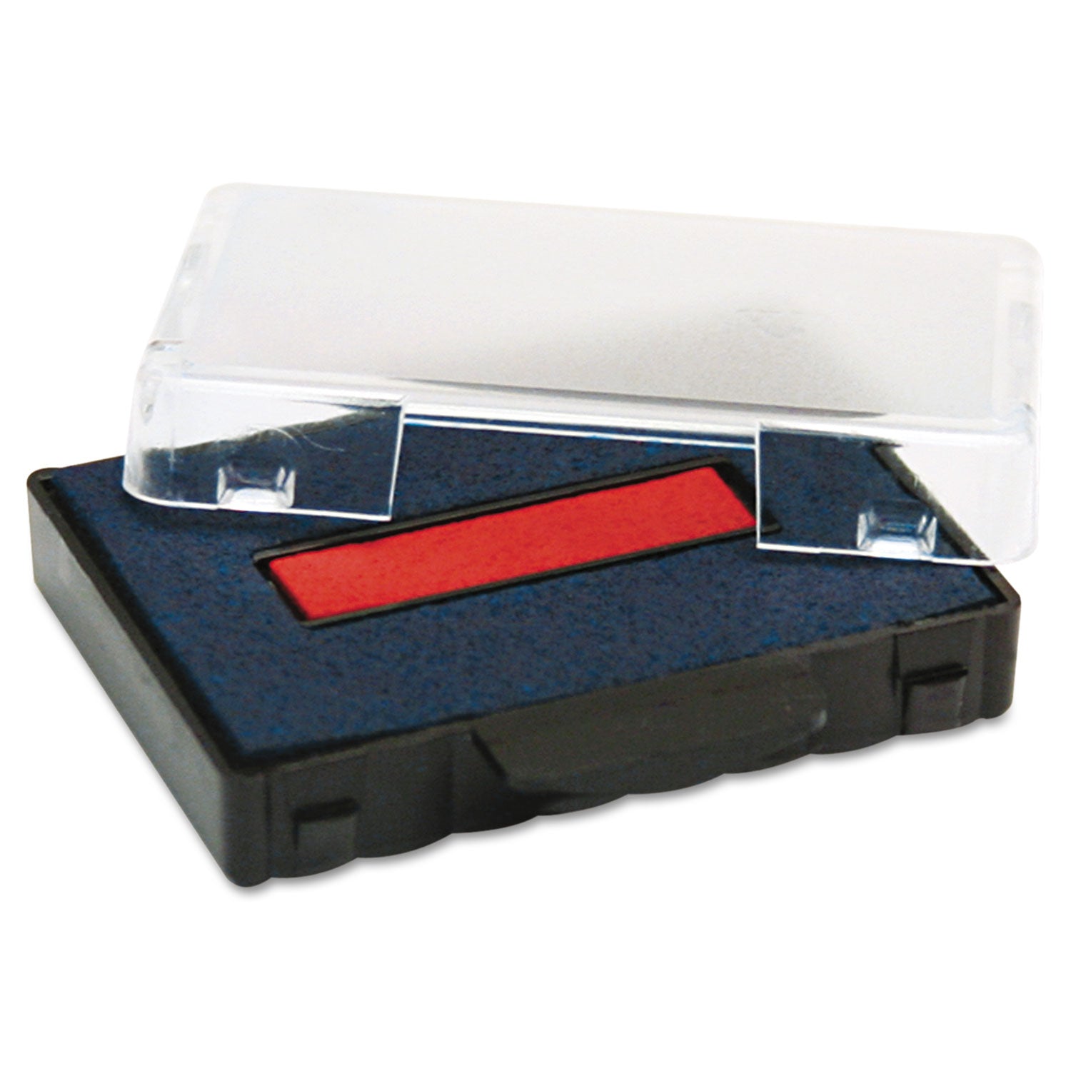 T5460 Professional Replacement Ink Pad for Trodat Custom Self-Inking Stamps, 1.38" x 2.38", Blue/Red