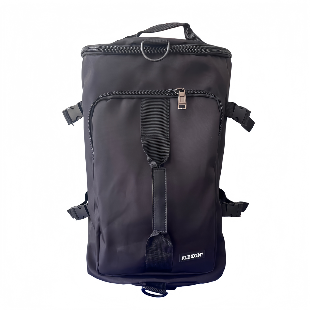 Plex Backpack Black Canvas Backpack Waterproof Durable | Plexon – Office Chase