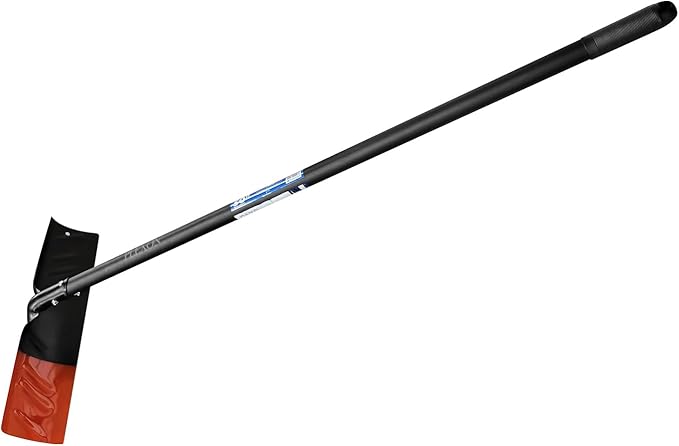 50" Snow Pusher with Metal Handle, 20" Wide Blade