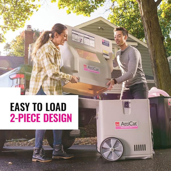 R-19 - R-60 AttiCat PINK Fiberglass Blown-in Insulation 27.5 lb (1 Bag)