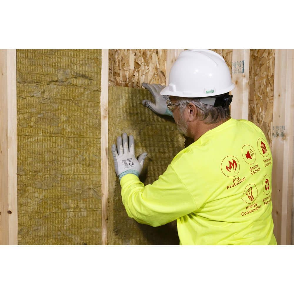 23 in. x 47 in. R-21 Thermafiber Fire and Sound Guard Plus Mineral Wool Insulation Batt(16-Bags)