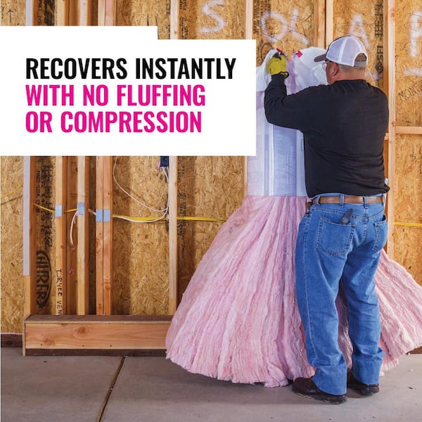 R-13 Faced Fiberglass Insulation Roll 15 in. x 32 ft. (3 Rolls)