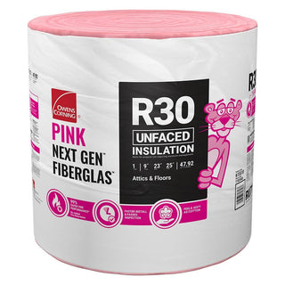 R- 30 Unfaced Fiberglass Insulation Roll 23 in. x 25 ft. (1 Roll)