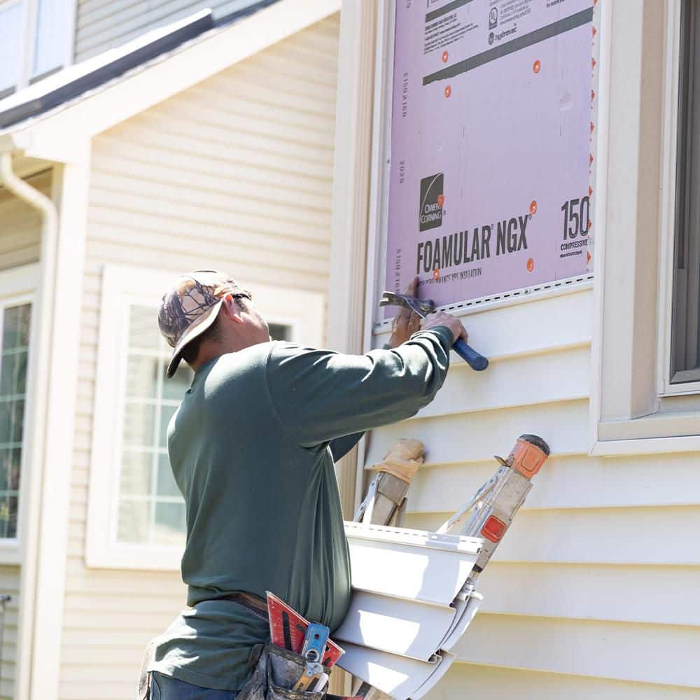 FOAMULAR NGX F-150 1 in. x 4 ft. x 8 ft. SSE R-5 XPS Rigid Foam Board Insulation