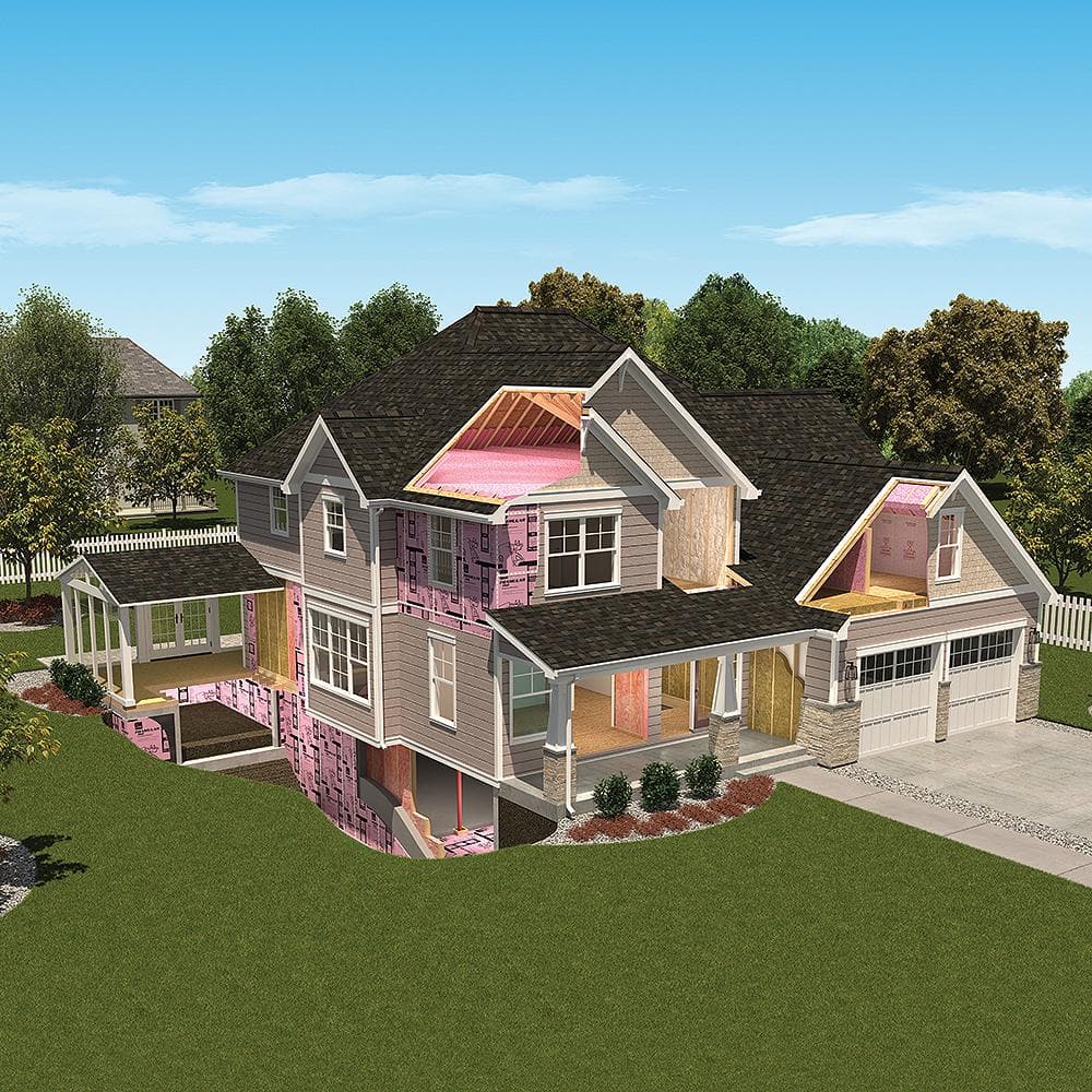 FOAMULAR 1/4 in. x 4 ft. x 50 ft. R-1 Fanfold Rigid Foam Board Insulation Sheathing